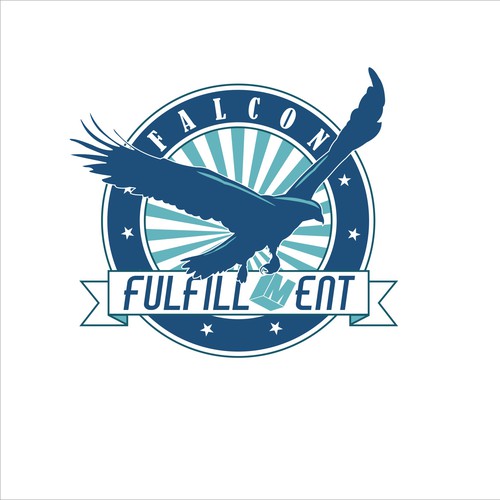 Express logo with the title 'Falcon Logo'