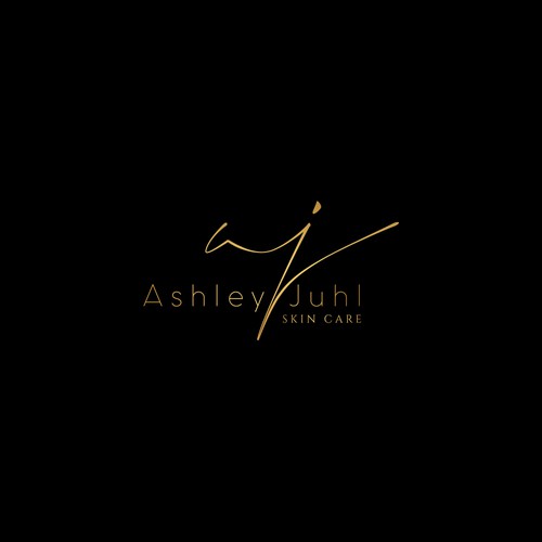 Skincare logo with the title 'Ashley Juhl Skin Care'