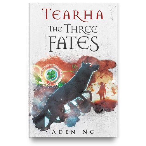 Dystopian book cover with the title '"Tearha: The Three Fates" book cover'