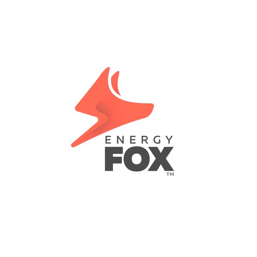 Solar logo with the title 'Energy Fox'