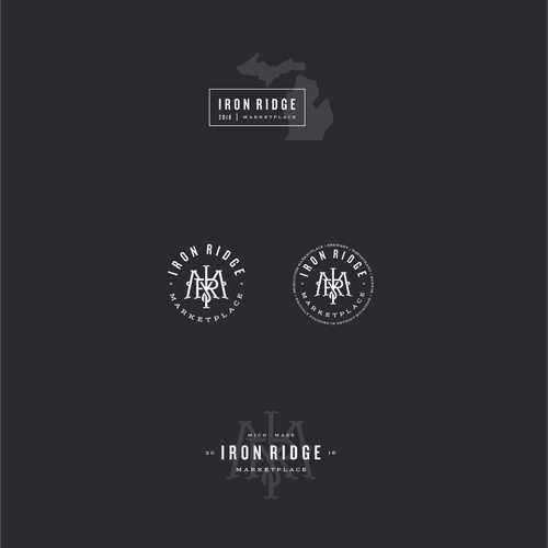 Custom design with the title 'Iron Ridge'