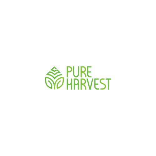 Vibe logo with the title 'natrl logo for Pure harvest'