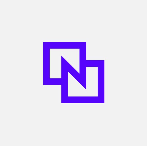 Crypto brand with the title 'Minimalistic logo Design for a NFT'