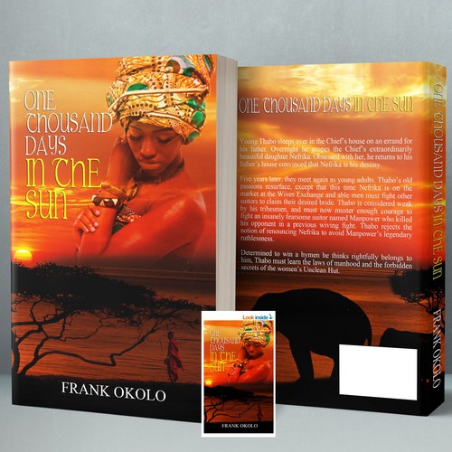 Fight design with the title 'One Thousand Days In The Sun'