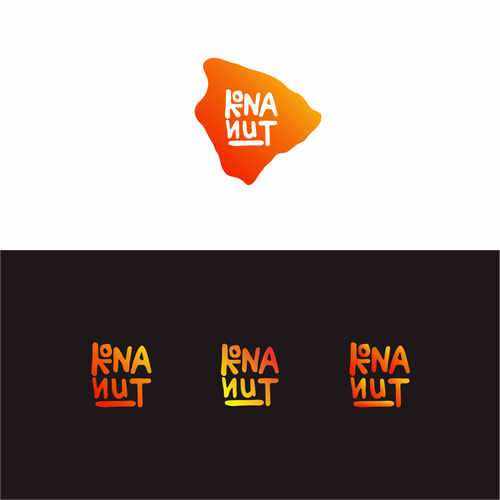 Hawaii logo with the title 'KONA NUT'