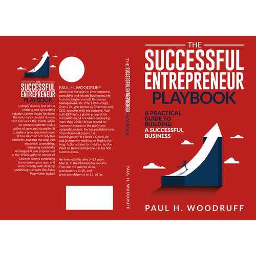Non-profit design with the title 'Successful entrepreneur'