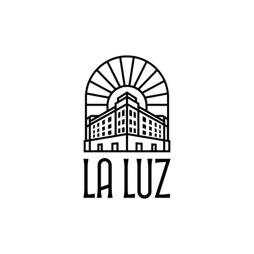 Airbnb design with the title 'Historic Luxury Airbnb Building'