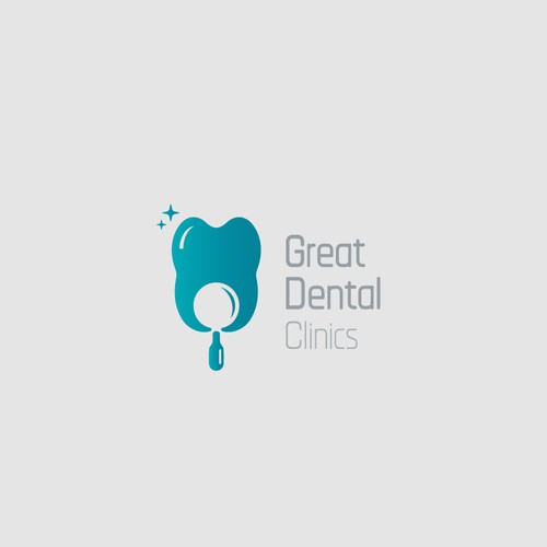 Clinic brand with the title 'Dental Clinic Search'
