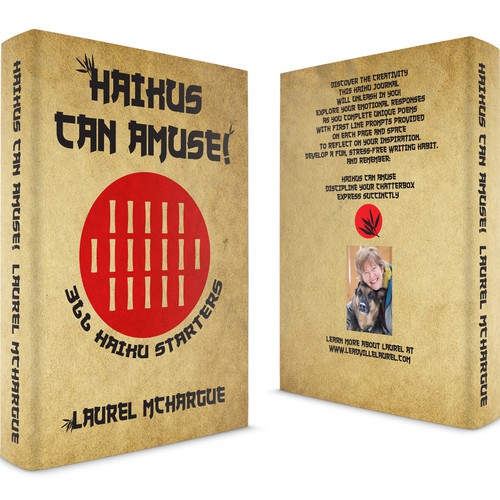 Japanese book cover with the title 'Haikus Can Amuse!'
