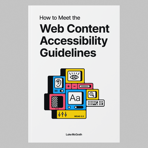 Keyboard design with the title 'Book cover. '