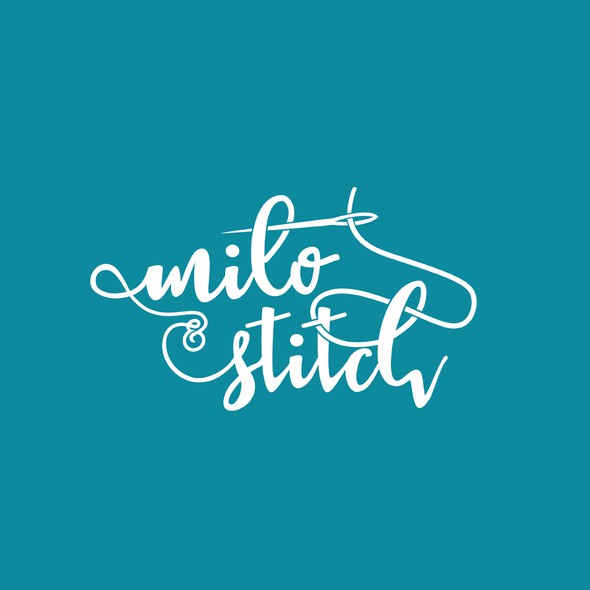 Stitching logo with the title 'milo & Stitch'