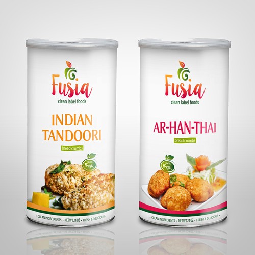 Thai design with the title 'Fusia - Bread Crumbs'