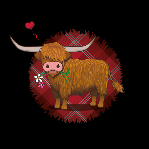 Cute artwork with the title 'Vector illustration for T-shirt'