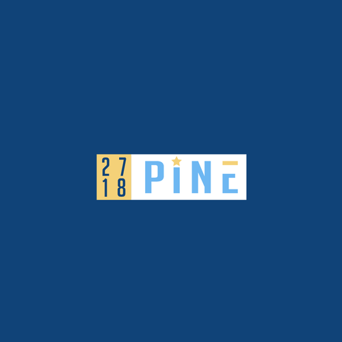 Condominium design with the title 'Logo concept for 2718 PINE '