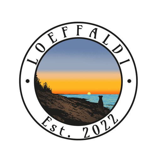 Beach design with the title 'Loeffaldi'