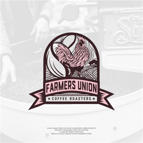 Farm brand with the title 'Farmers Union Coffee Roasters'
