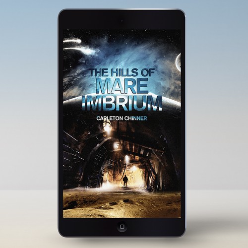 Contrast design with the title 'SciFi Book Cover'