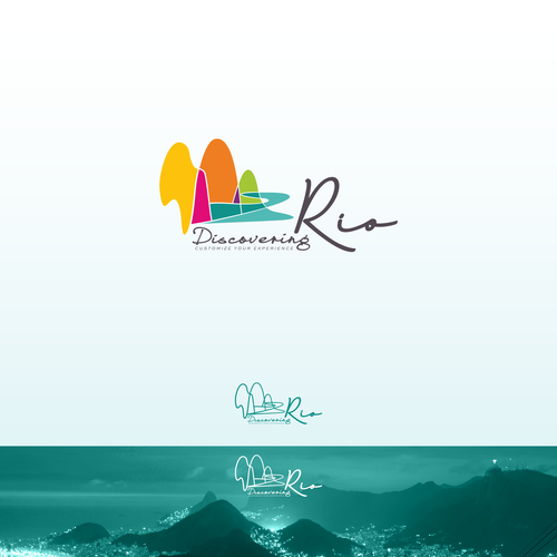 Inviting design with the title ' Rio de Janeiro Travel Guides Logo'