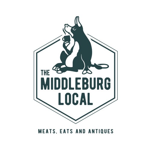 Yak logo with the title 'Midleburg local'