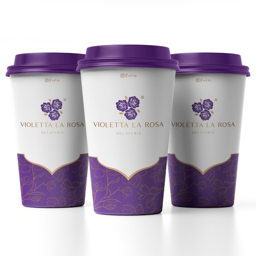 Cup packaging with the title 'Design for Paper Cup'
