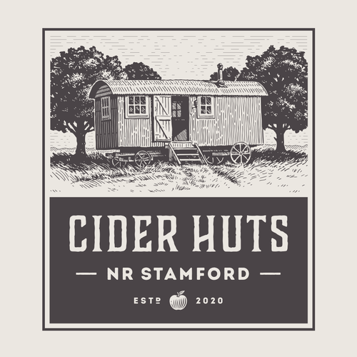 Cider logo with the title 'Cider Huts'