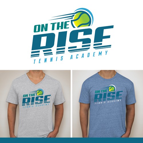 Academy logo with the title 'tennis academy '