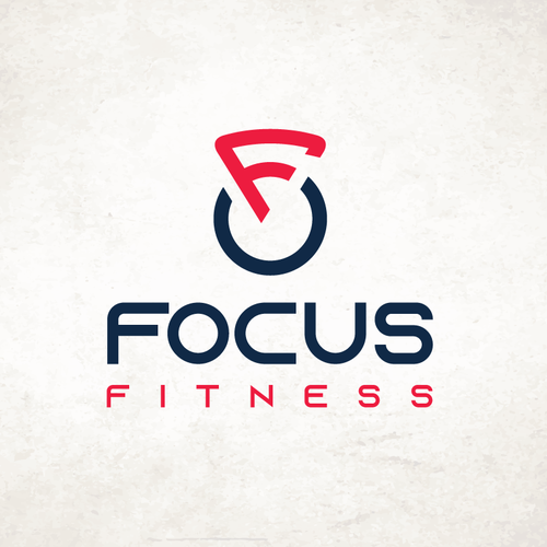 Gym design with the title 'Focus Fitness'