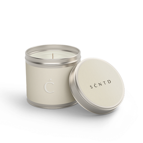 Cosmetics brand with the title 'Logo design for luxury apothecary brand SCNTD. PART 02.'