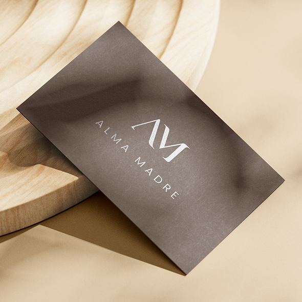 Farmasi logo with the title 'Monogram based logo design for a luxury, high end skin care brand'