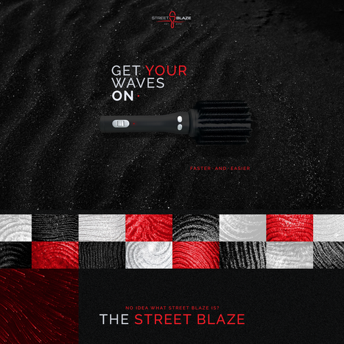 Startup website with the title 'Street Blaze'