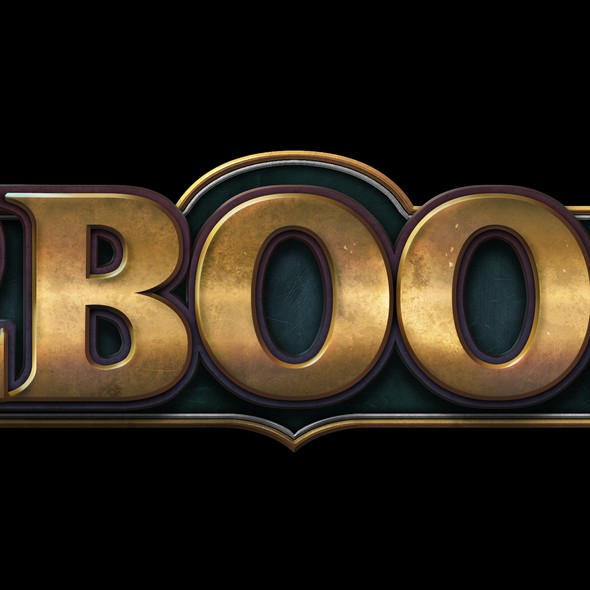 Texture logo with the title 'D2Boost Logo Design'