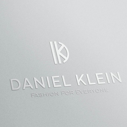 Initial logo with the title 'Fashion Brand logo'