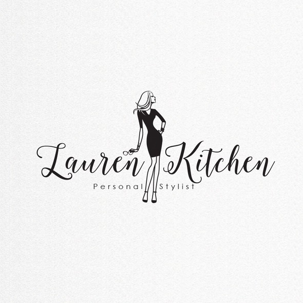 Stylish logo with the title 'Lauren Kitchen - Personal Stylist needs a logo'