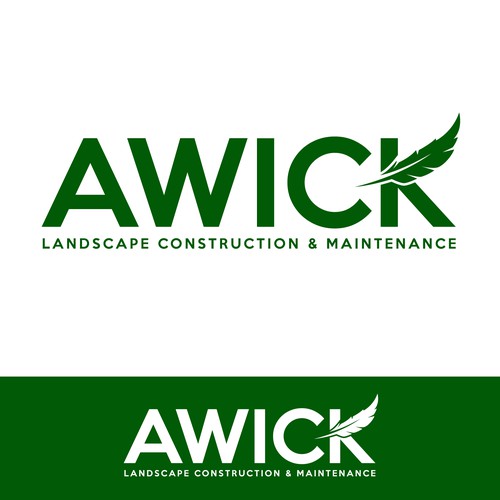 Yard design with the title 'Awick'