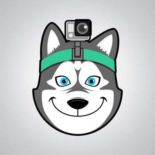 Avatar design with the title 'Dog Avatar and mascot '