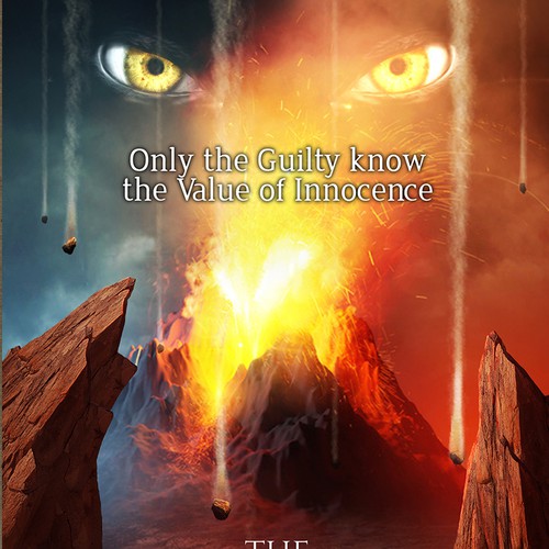 Fire book cover with the title 'The Shaman's Exile Book Cover'