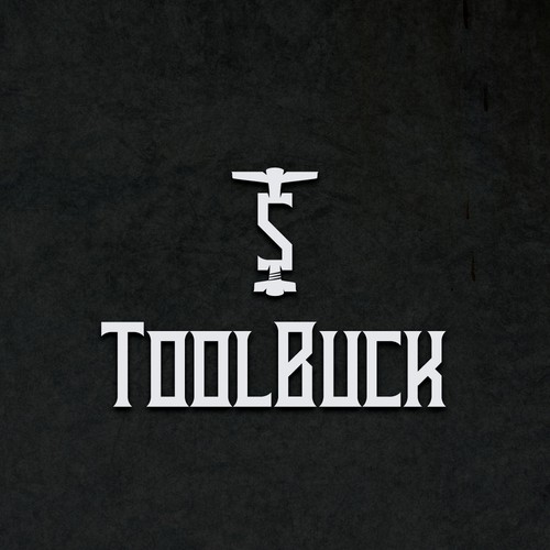 Hammer design with the title 'Tool Buck'