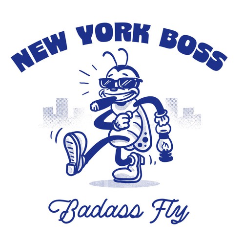 Retro t-shirt with the title 'T-Shirt retro NYC inspired'