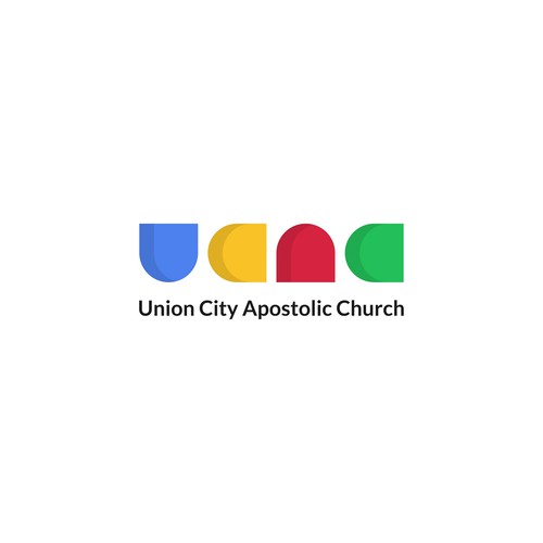 City brand with the title 'Union City Apostolic Church'