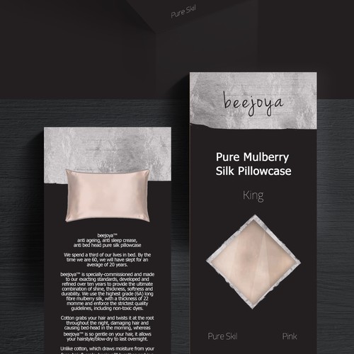 Queen design with the title 'packaging beejoya'