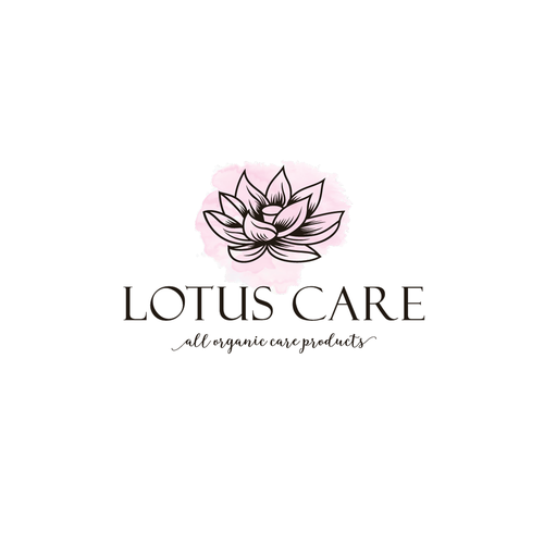 Lotus design with the title 'LotusCare logo'