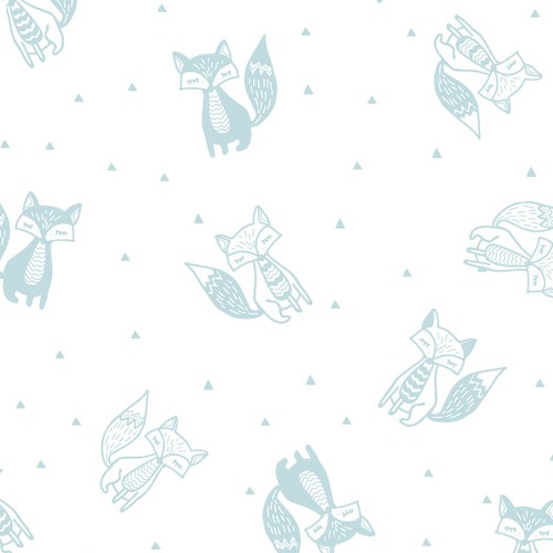 Procreate design with the title 'Allover print for babies '