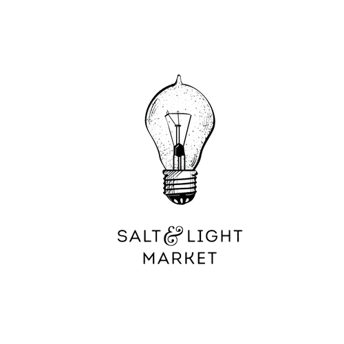 Salt logo with the title 'logo design'