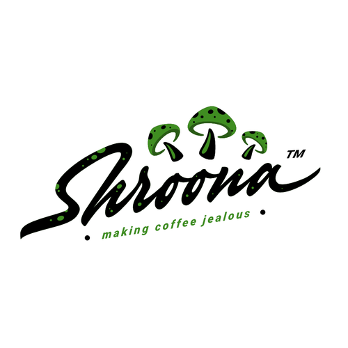 Merchandise logo with the title 'Shroona'