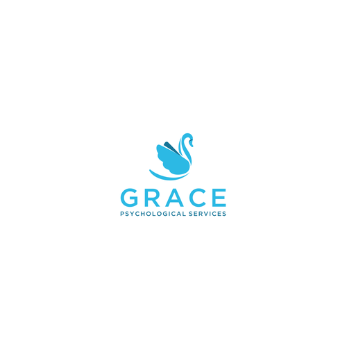 Swan logo with the title 'Grace Psychological Services'