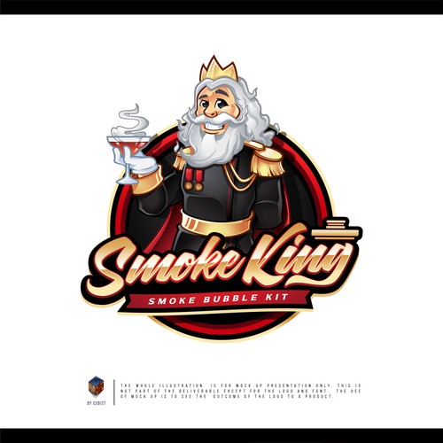 Smoke logo with the title 'Smoke bubble kit'