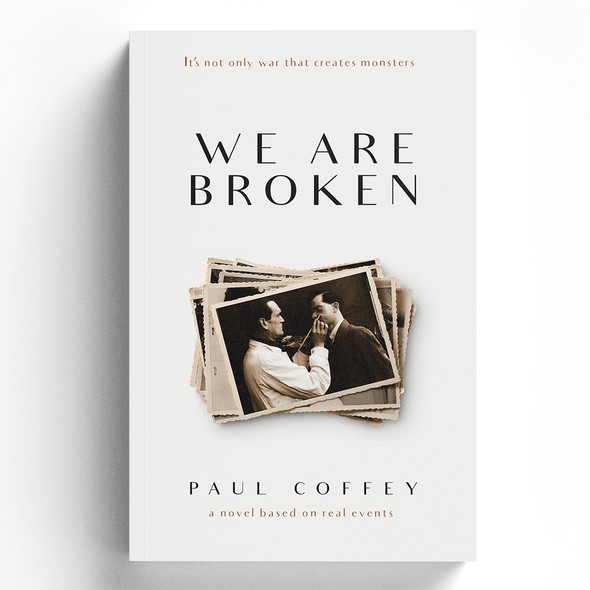 White book cover with the title 'We Are Broken '