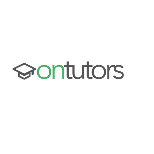 Tutoring logo with the title 'Ontutors Logo concept'