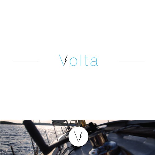 Boat brand with the title 'Logotype'