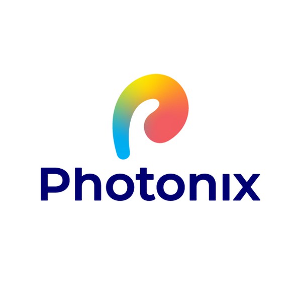 Creative logo with the title 'Vibrant Web Logo'